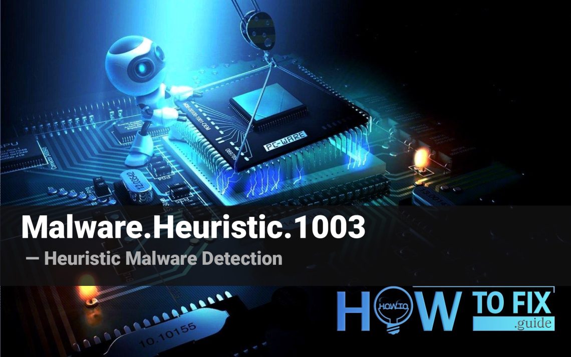 Malware Heuristic 1003 Detect